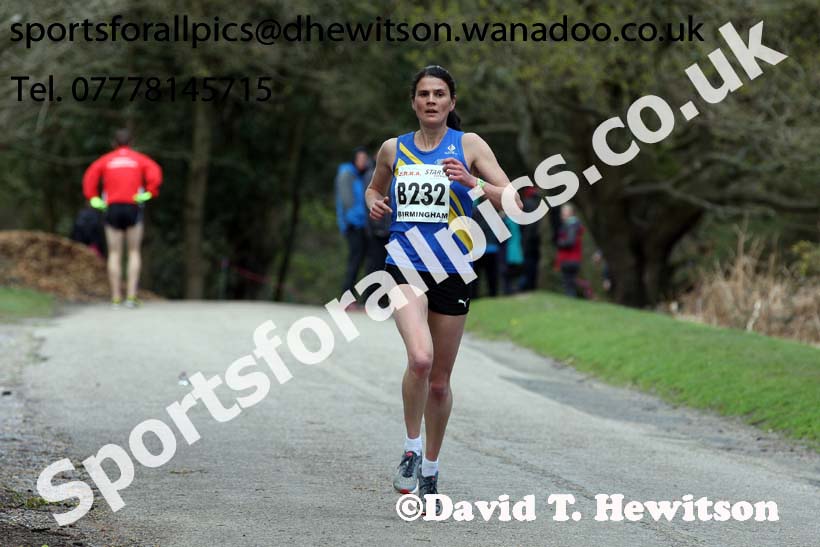 Senior womens English National 6 Stage Road Relay, 2016 English National 12 and 6 Stage Road Relays, Sutton Coldfield, Birmingham. Photo: David T. Hewitson/Sports for All Pics